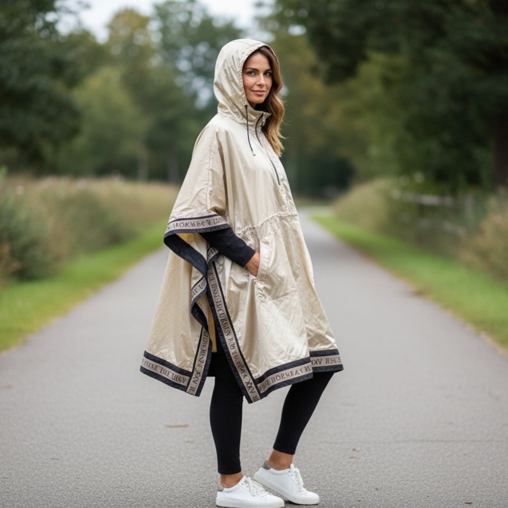 Ilse Jacobsen Gold Raincoat Poncho